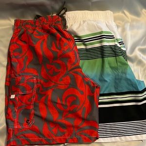 Lot of 2 Sonoma Men’s Bathing Suits